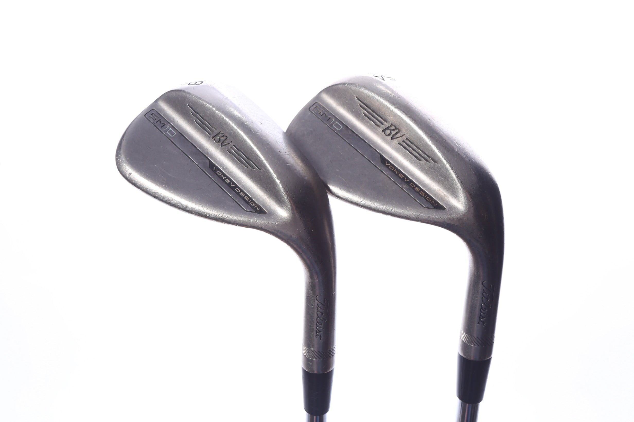 Used Titleist Vokey SM10 Tour Chrome Wedge Set - Right-Handed - 54*, 58* - Wedge Flex-Next Round