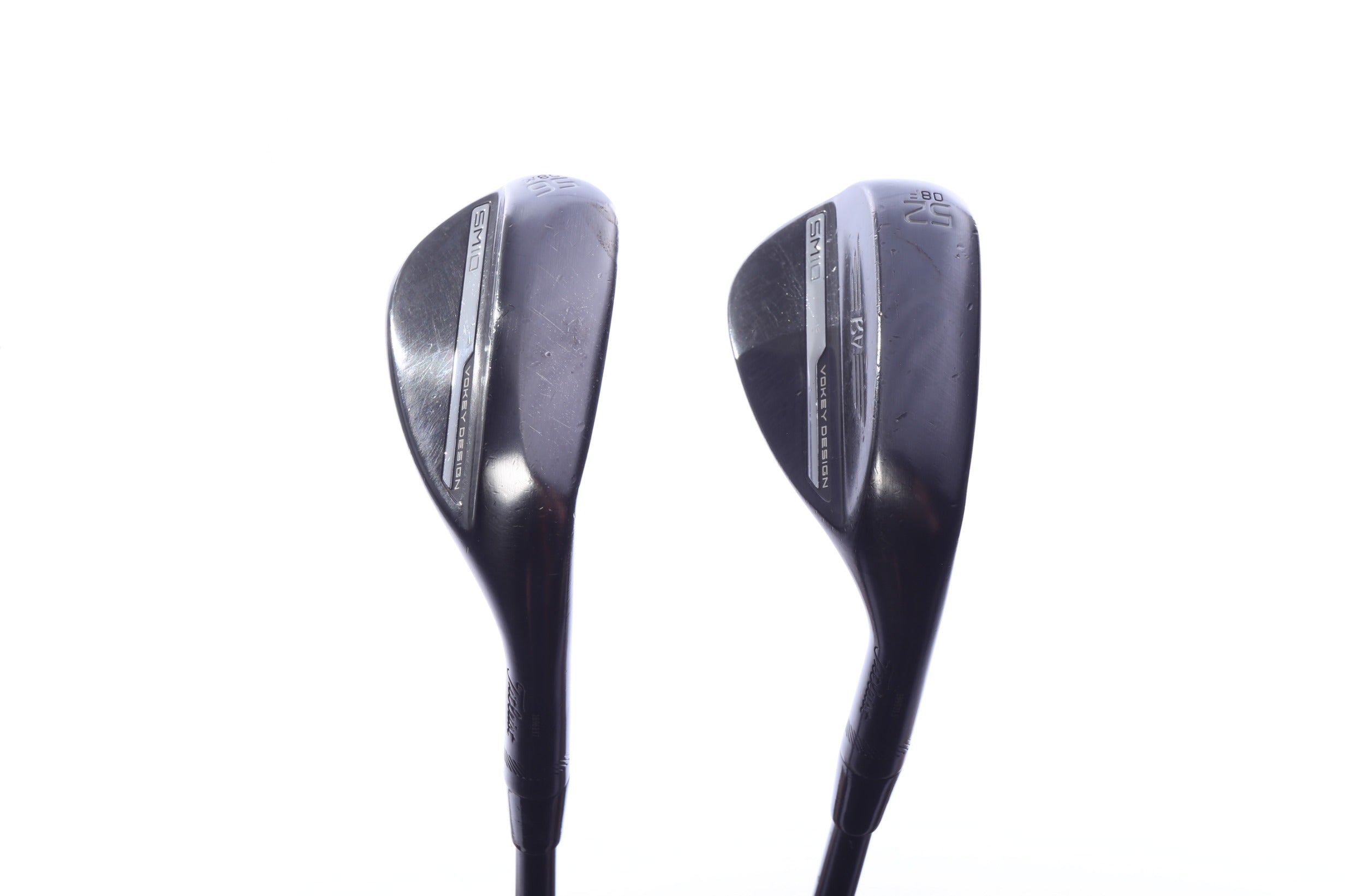 Used Titleist Vokey SM10 Black Vapor Wedge Set - Right-Handed - 52*, 56* - Wedge Flex