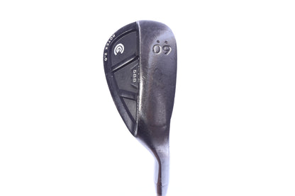 Used Cleveland 588 RTX 2.0 Black Satin Lob Wedge - Right-Handed - 60 Degrees - Wedge Flex