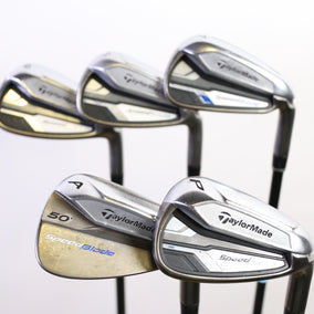 Used TaylorMade SpeedBlade Iron Set - Right-Handed - 7-AW - Regular Flex-Next Round
