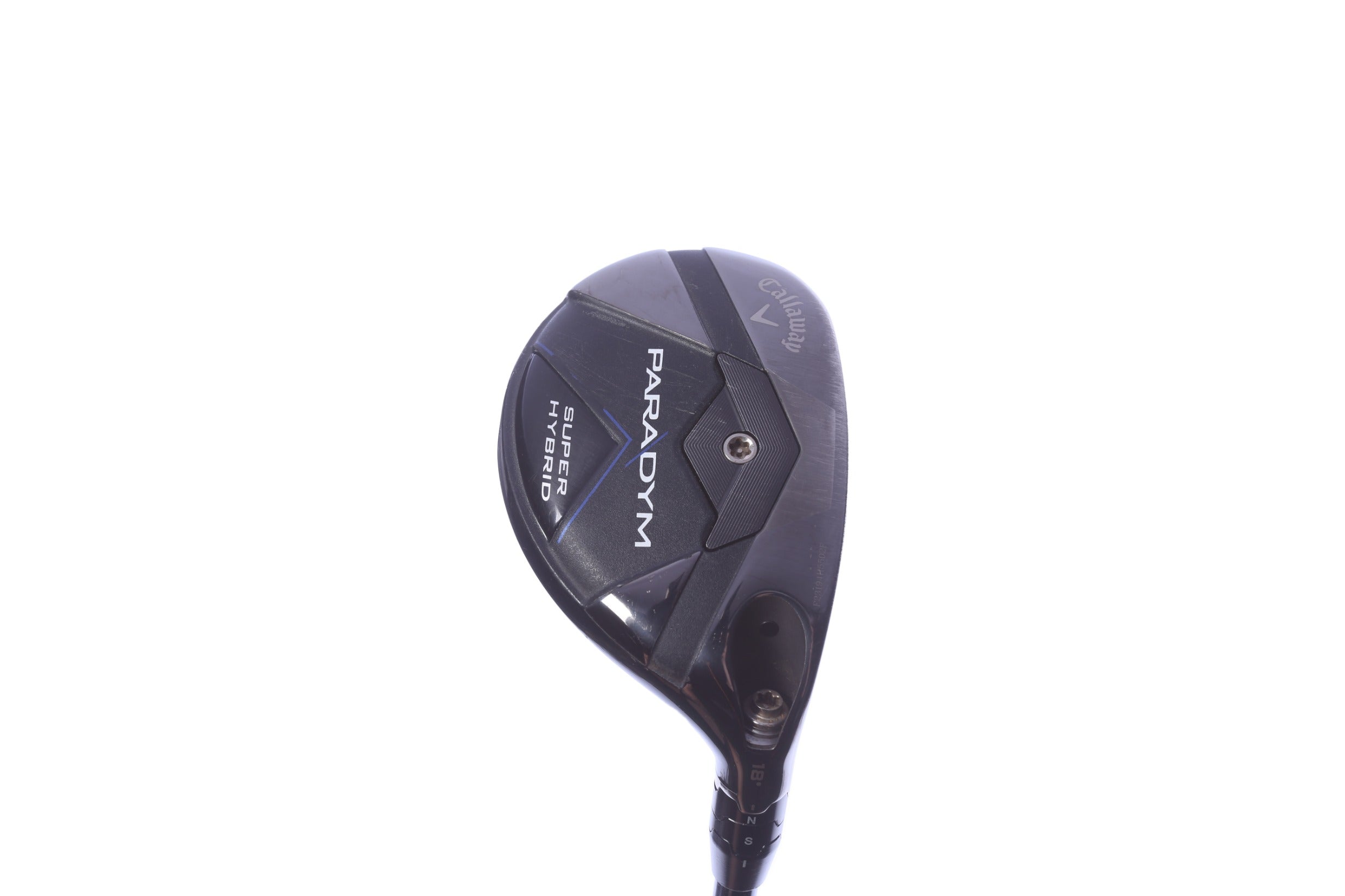 Used Callaway Paradym Super 2H Hybrid - Right-Handed - 18 Degrees - Regular Flex