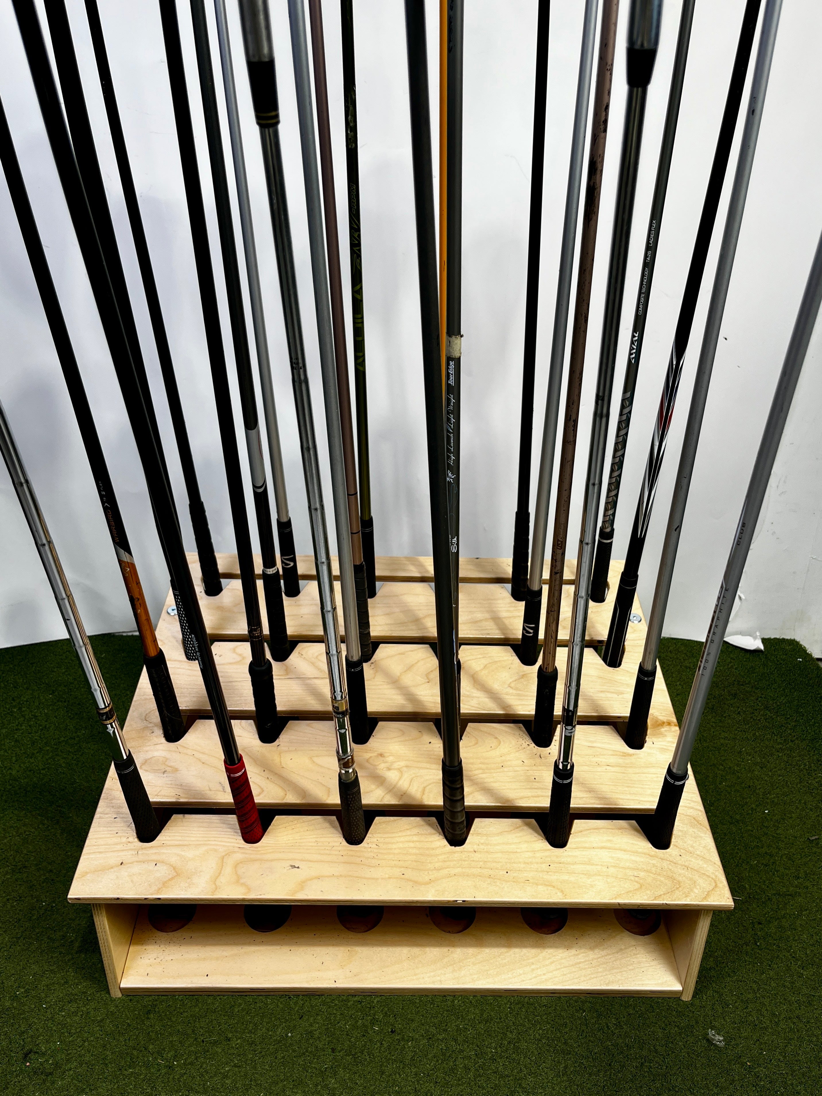 Wholesale Lot of 24 Assorted Drivers, Fairway Woods, Hybrids, and Single Irons.-Next Round