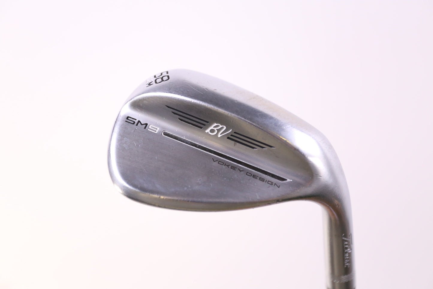 Used Titleist Vokey SM9 Tour Chrome Lob Wedge - Right-Handed - 58 Degrees - Stiff Flex-Next Round