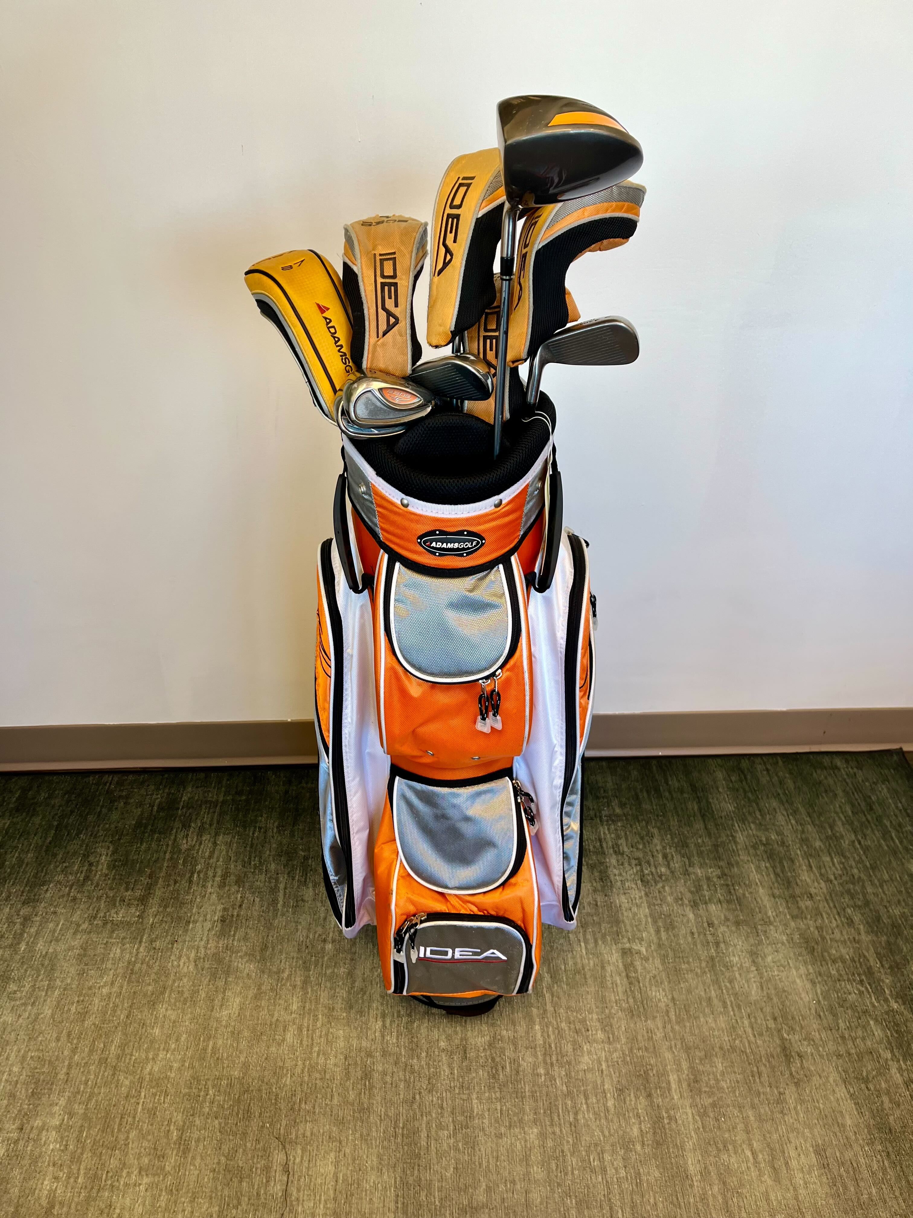 Used Adams Idea a3OS Complete Set - Right-Handed - 1W, 3W, 5W, 4-6H, 7i-SW, Putter - Ladies Flex-Next Round
