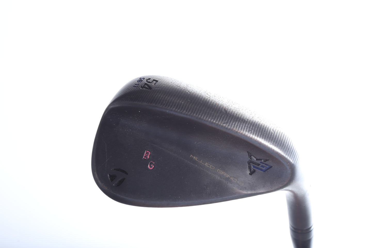 Used TaylorMade MG3 Black Sand Wedge - Right-Handed - 54 Degrees - Stiff Flex-Next Round