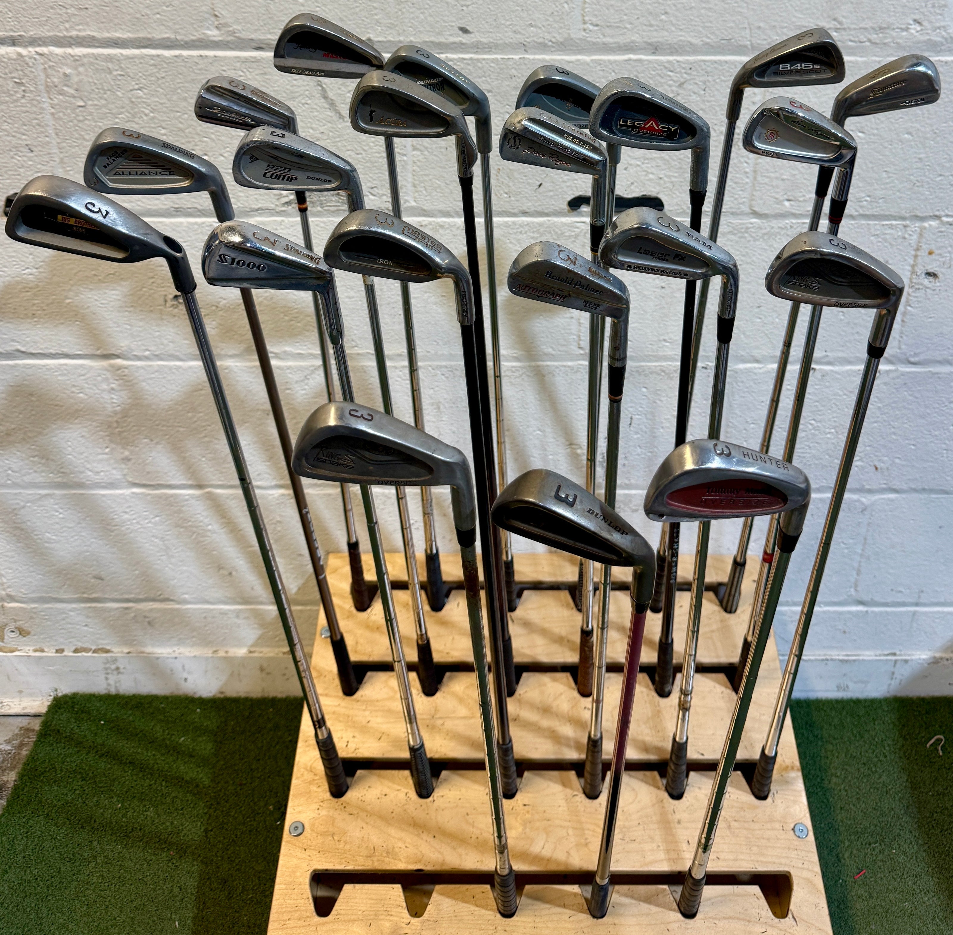 Wholesale Lot of 45 Golf Clubs - Assorted Single Irons-Next Round