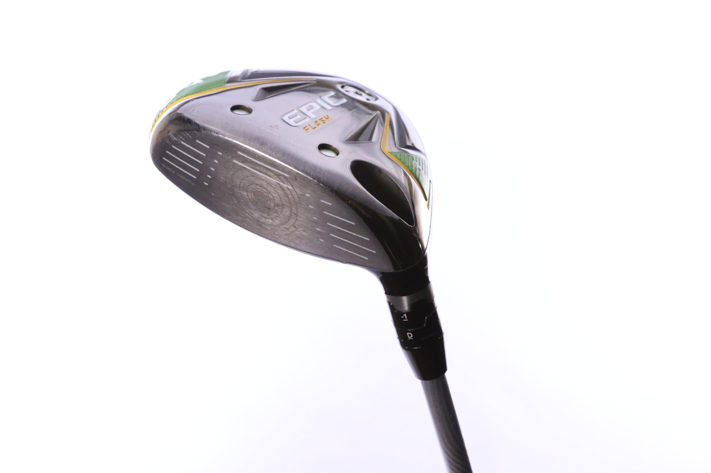 Used Callaway Epic Flash 3-Wood - Left-Handed - 15 Degrees - Stiff Flex