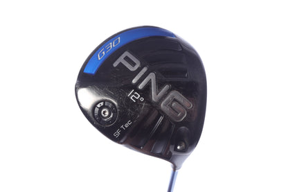 Used Ping G30 SF Tec Driver - 12 Degrees - Regular Flex Project X TFC 419 - Right-Handed