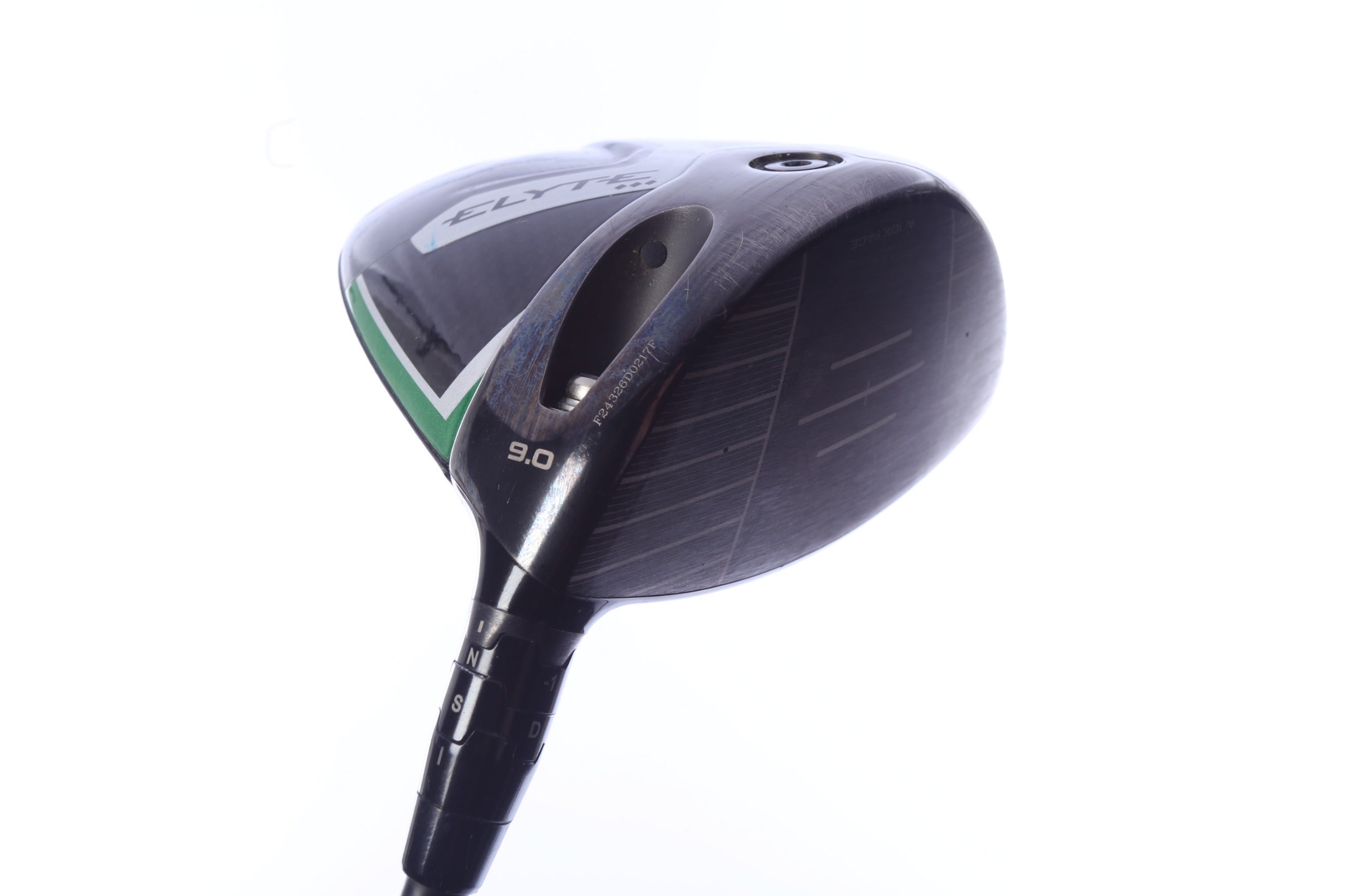 Used Callaway Elyte Triple Diamond Driver - 9 Degrees - Stiff Flex Mitsubishi TENSEI 1K Black - Right-Handed
