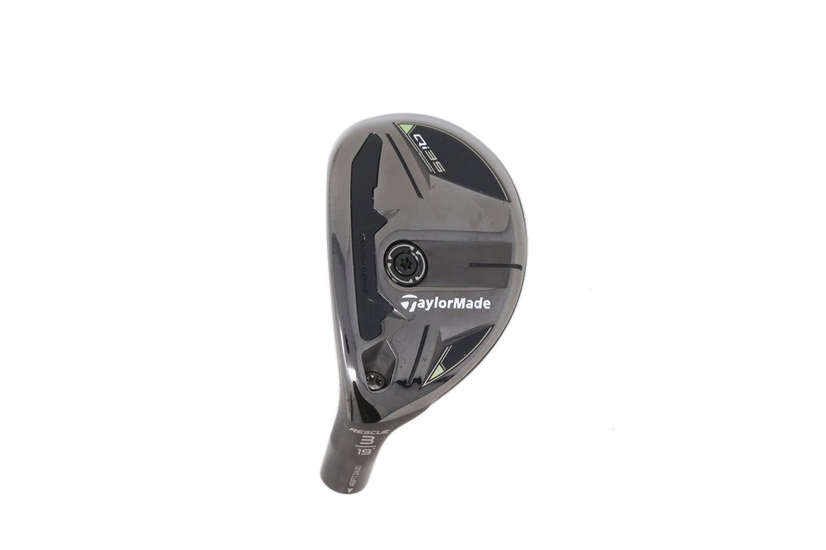 Used TaylorMade Qi35 Rescue 3H - HEAD ONLY - Left-Handed - 19 Degrees-Next Round