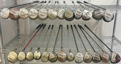 Wholesale Lot of 25 Golf Clubs - Wilson Fairway Woods-Next Round