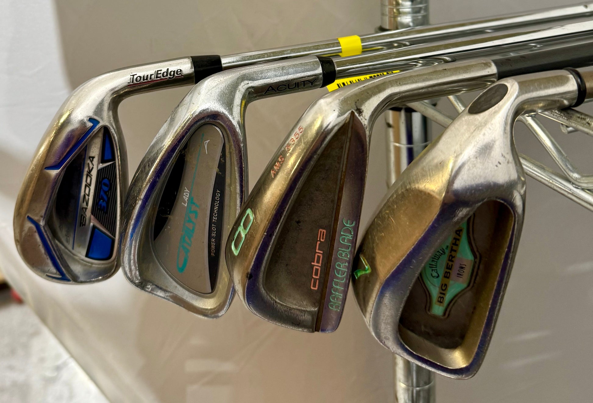Wholesale Lot of 50 Golf Clubs - Assorted Irons-Next Round
