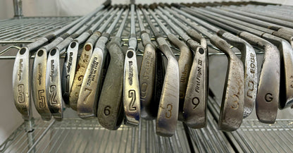 Wholesale Lot of 50 Golf Clubs - Assorted Single Irons and Wedges.-Next Round