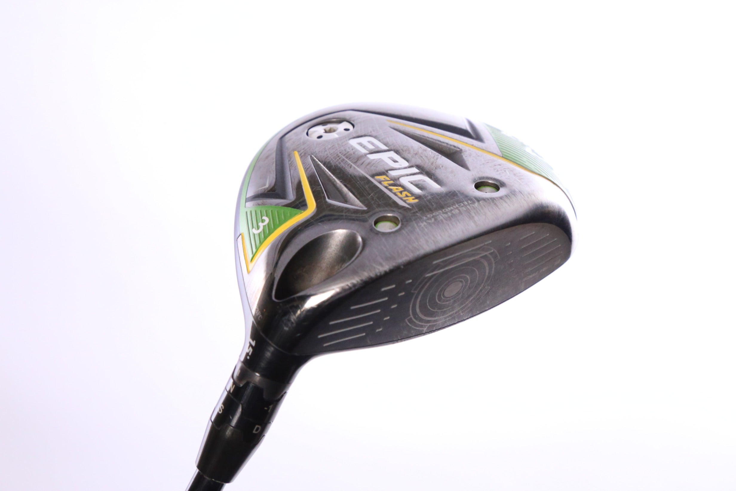 Used Callaway Epic Flash 3-Wood - Right-Handed - 15 Degrees - Stiff Flex-Next Round