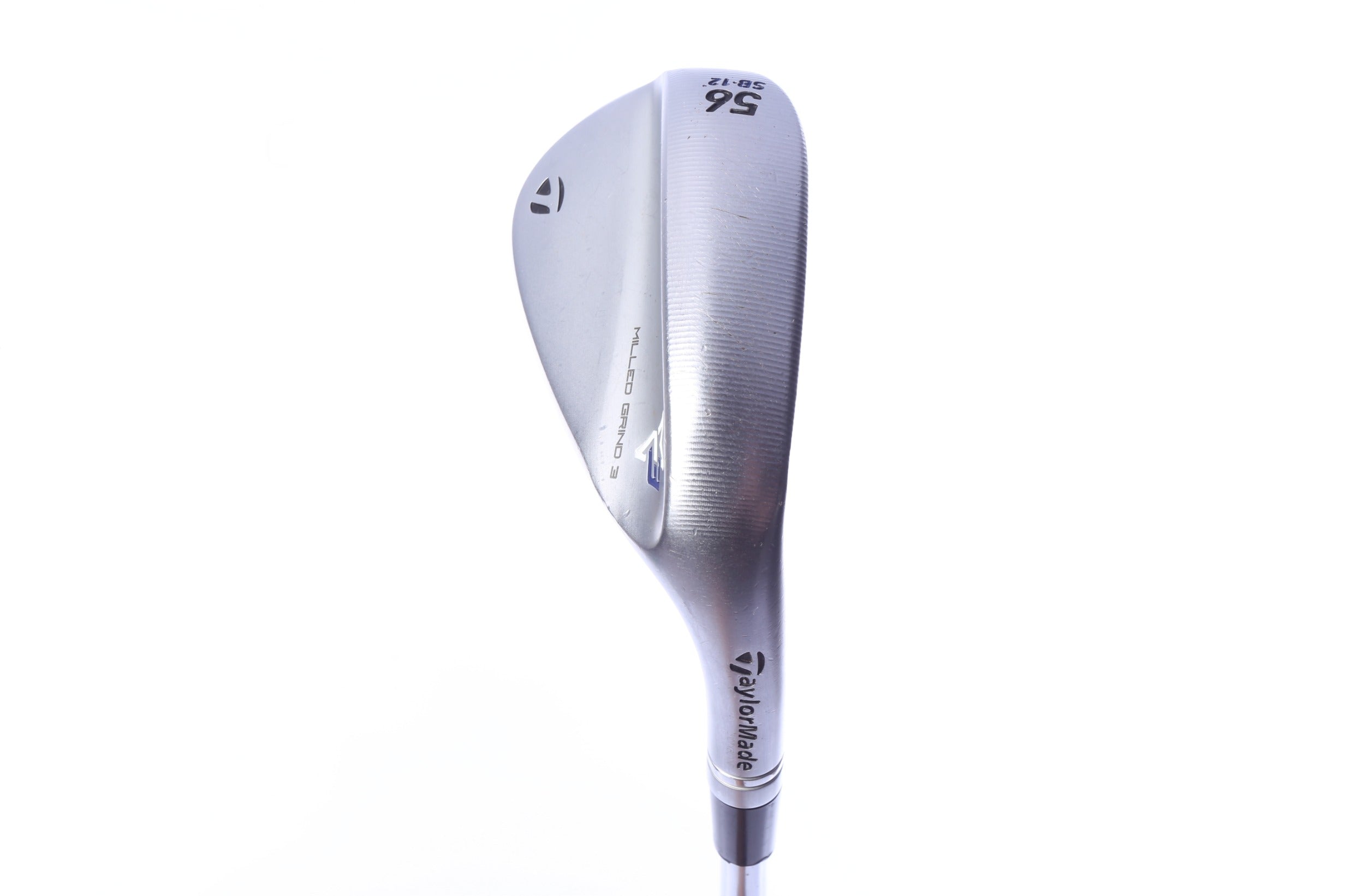 Used TaylorMade Milled Grind 3 Chrome Sand Wedge - Right-Handed - 56 Degrees - Stiff Flex