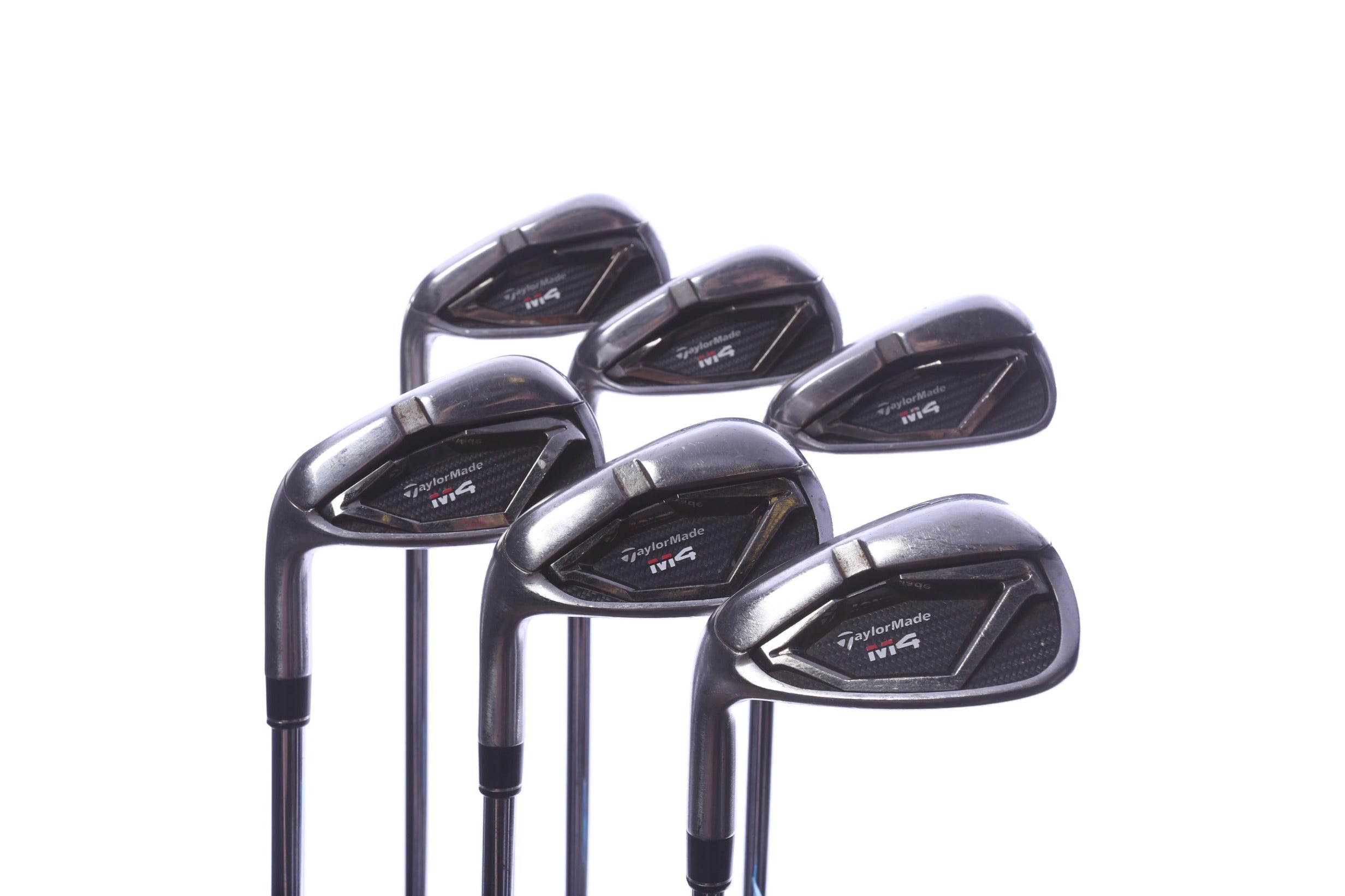Used TaylorMade M4 2021 Iron Set - Left-Handed - 5-PW - Stiff Flex