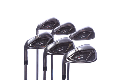 Used TaylorMade M4 2021 Iron Set - Left-Handed - 5-PW - Stiff Flex