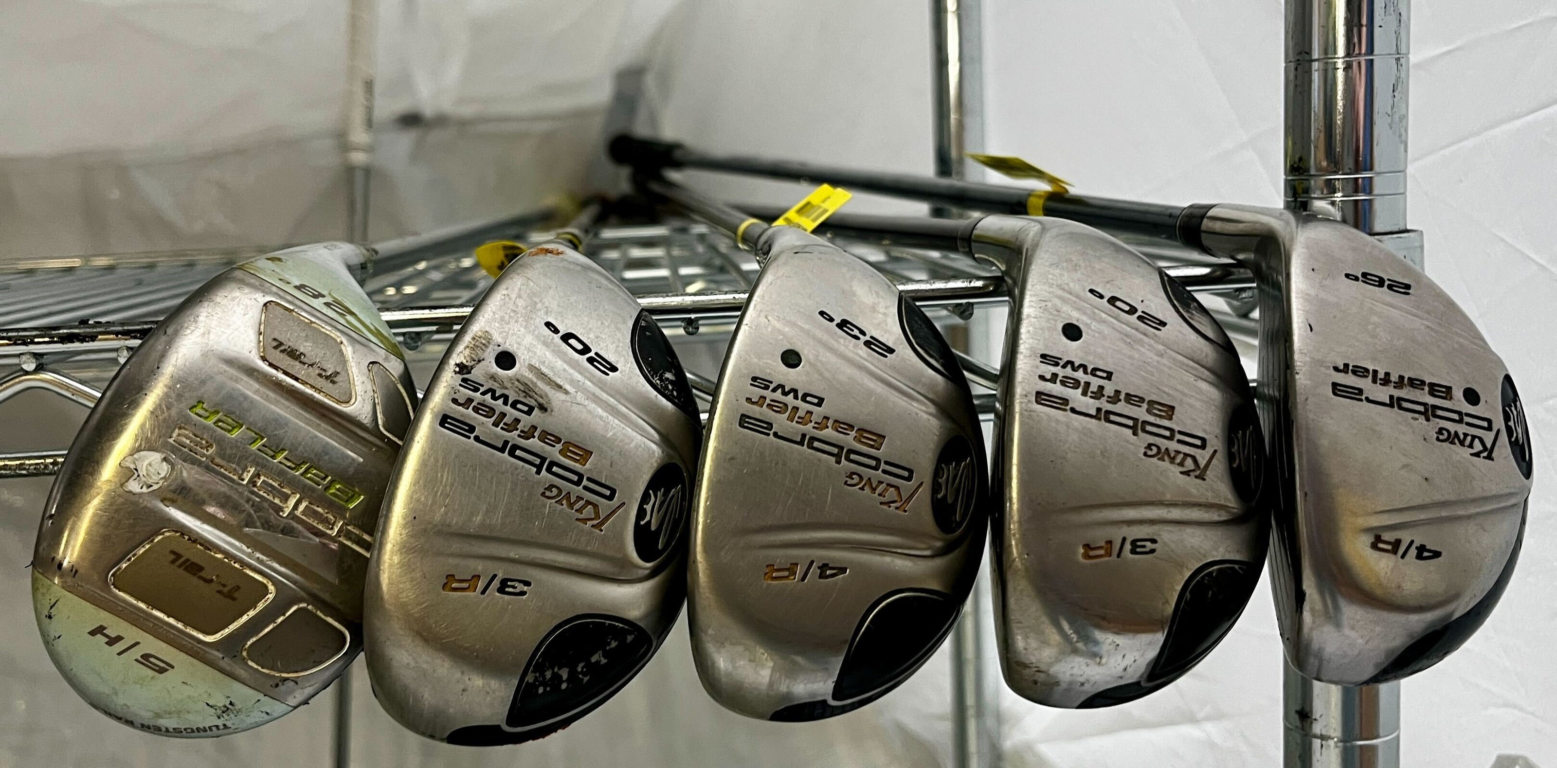 Wholesale Lot of 40 Golf Clubs - Cobra Baffler Hybrids-Next Round