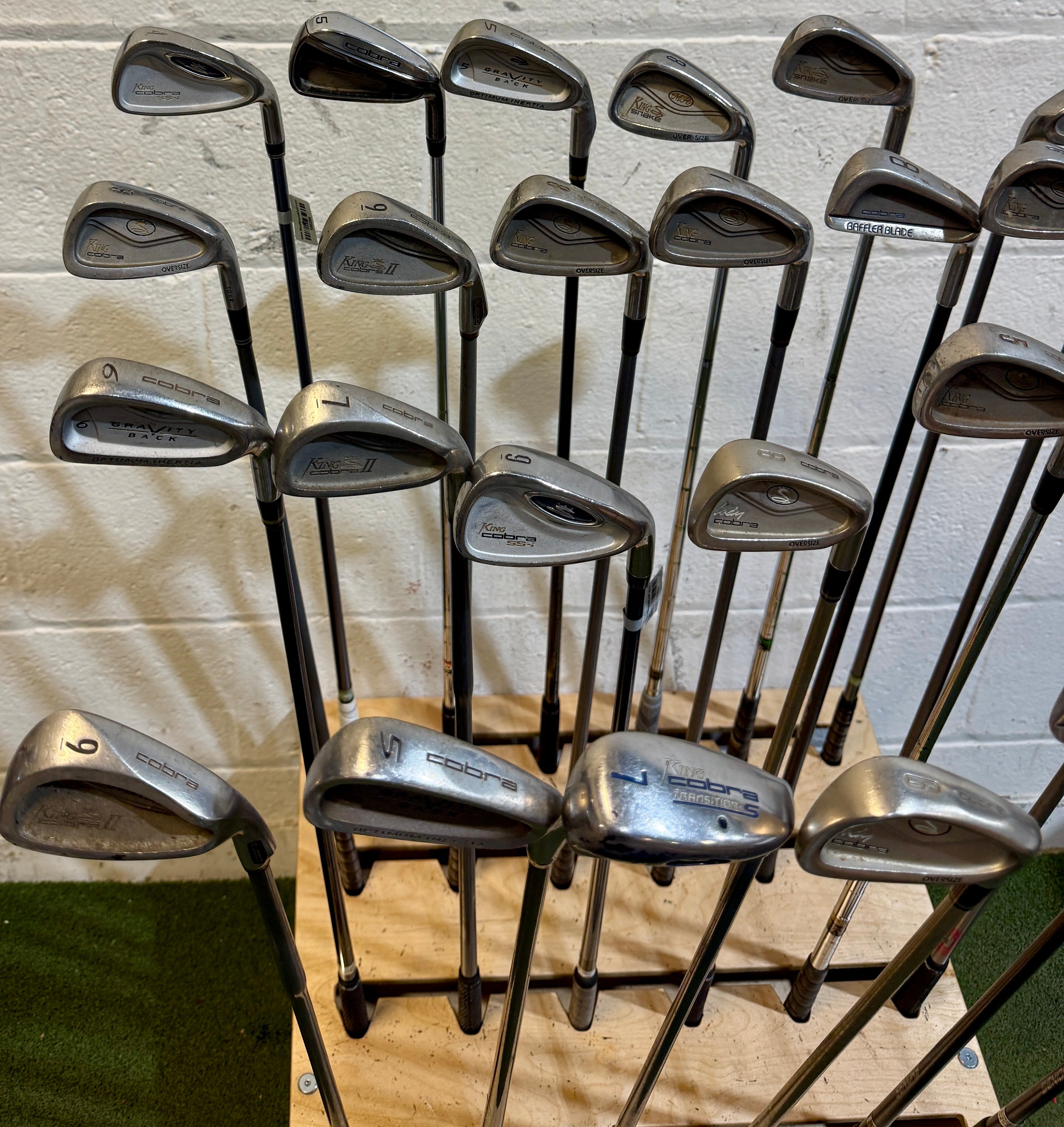 Wholesale Lot of 45 Golf Clubs - Cobra Single Irons-Next Round