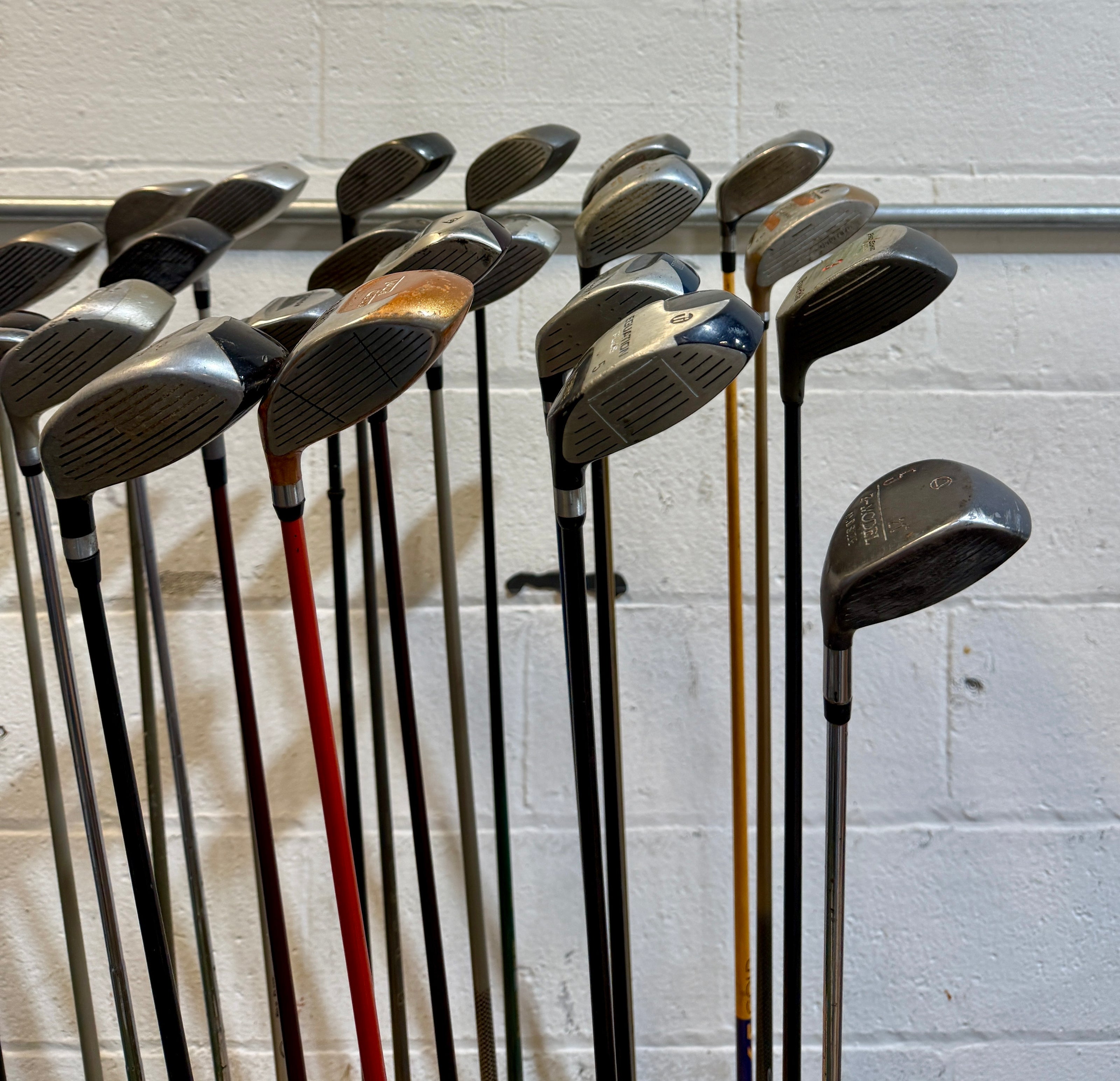 Wholesale Lot of 40 Golf Clubs - Assorted Fairway Woods - RH/LH - Mixed Flexes-Next Round
