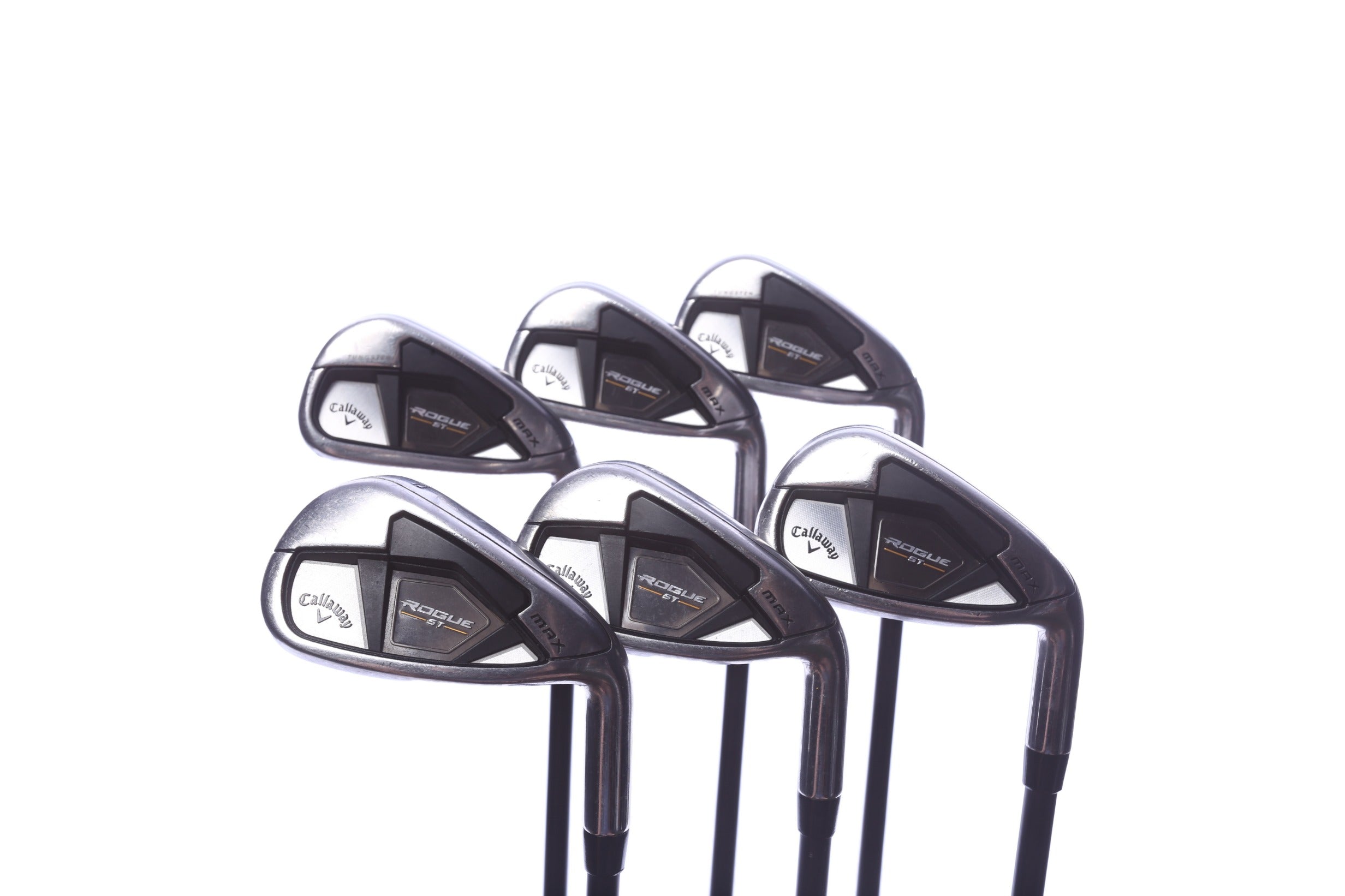 Used Callaway Rogue ST MAX Iron Set - Right-Handed - 5-PW - Regular Flex