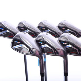 Used Cobra AeroJet One Length Iron Set - Right-Handed - 5-PW, GW - Stiff Flex-Next Round