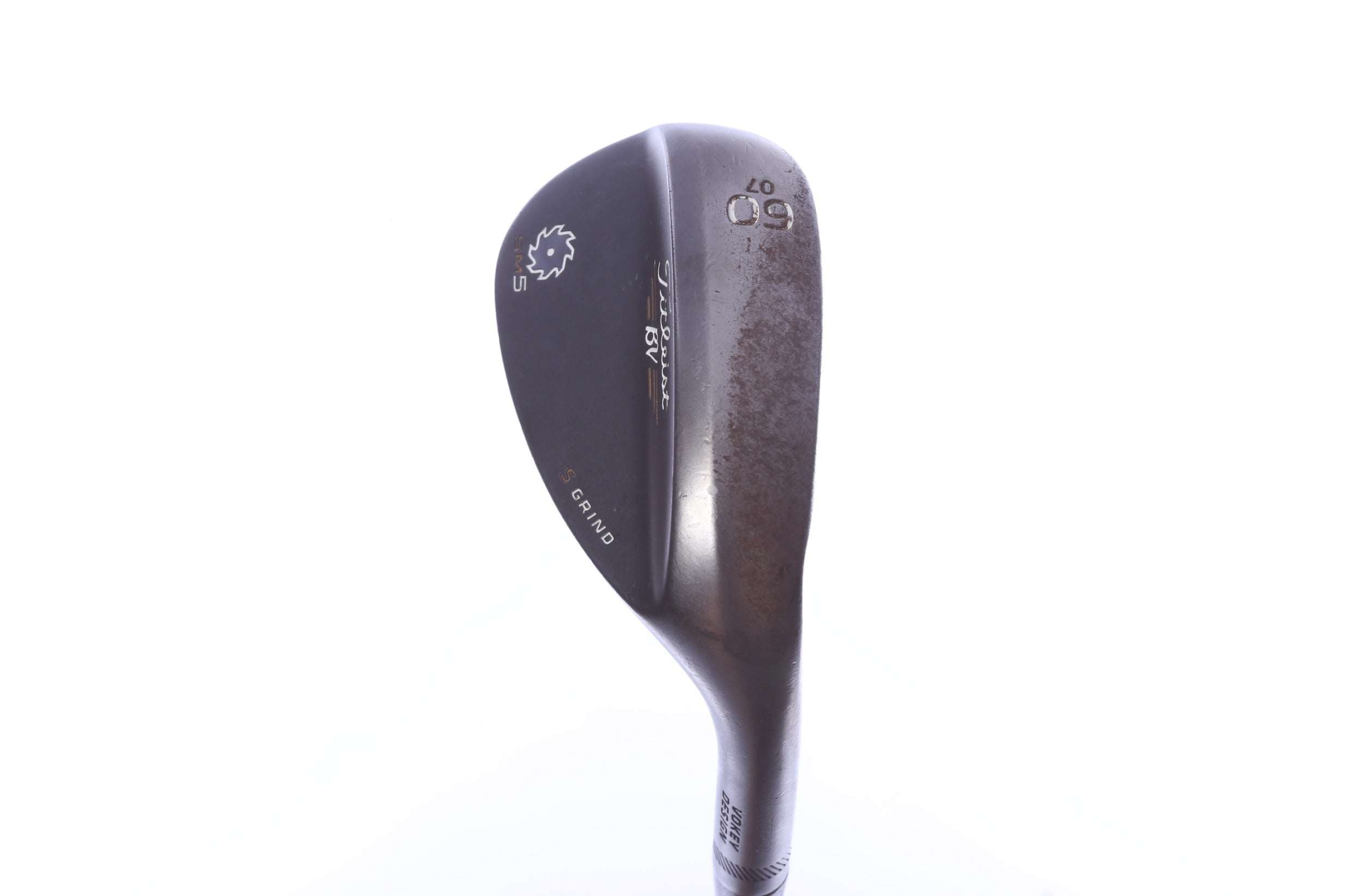 Used Titleist Vokey SM5 Raw Black Lob Wedge - Right-Handed - 60 Degrees - Wedge Flex-Next Round