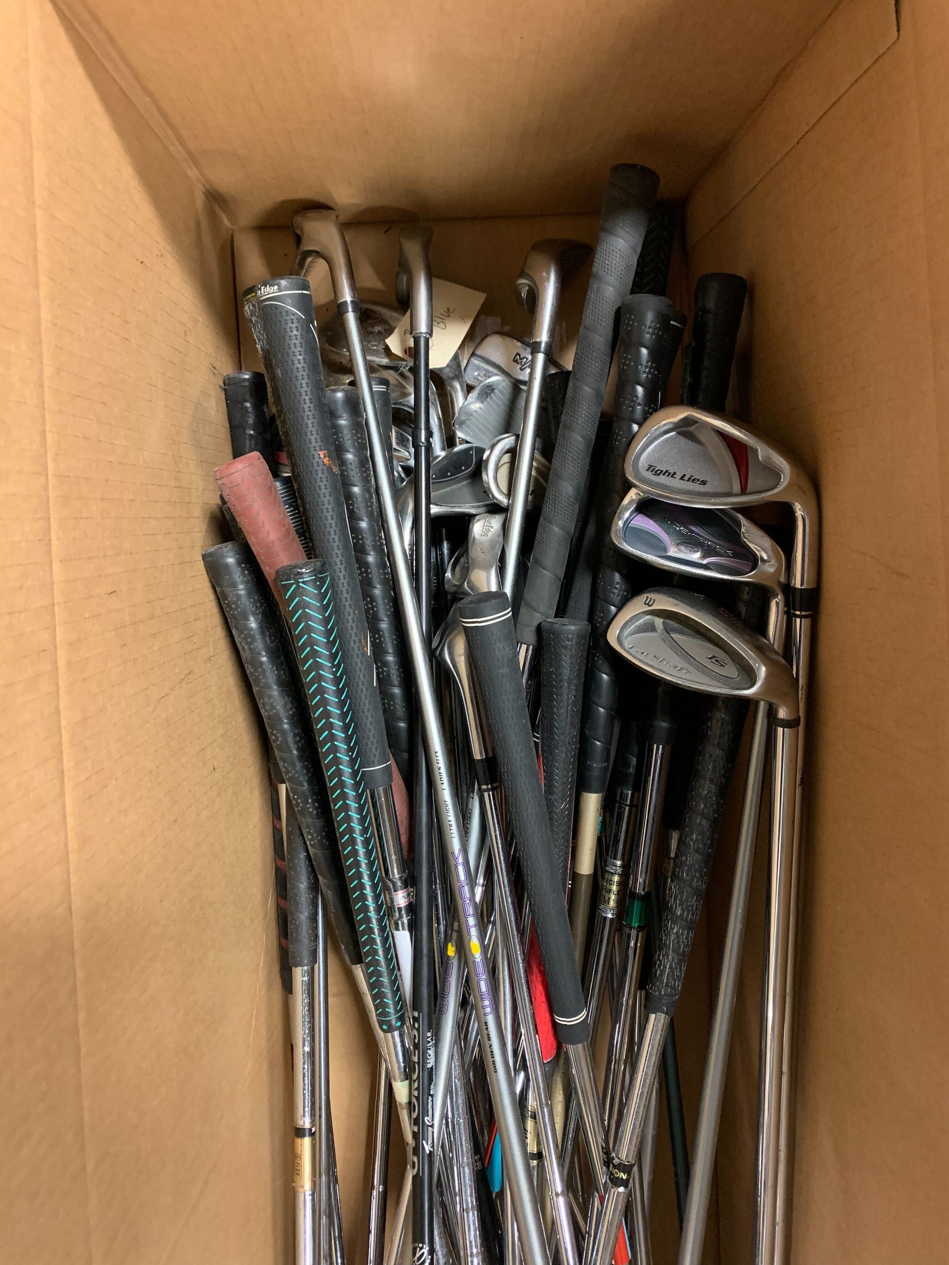 Wholesale Lot of 50 Single Irons/Wedges Adams, Wilson, Nicklaus-Next Round