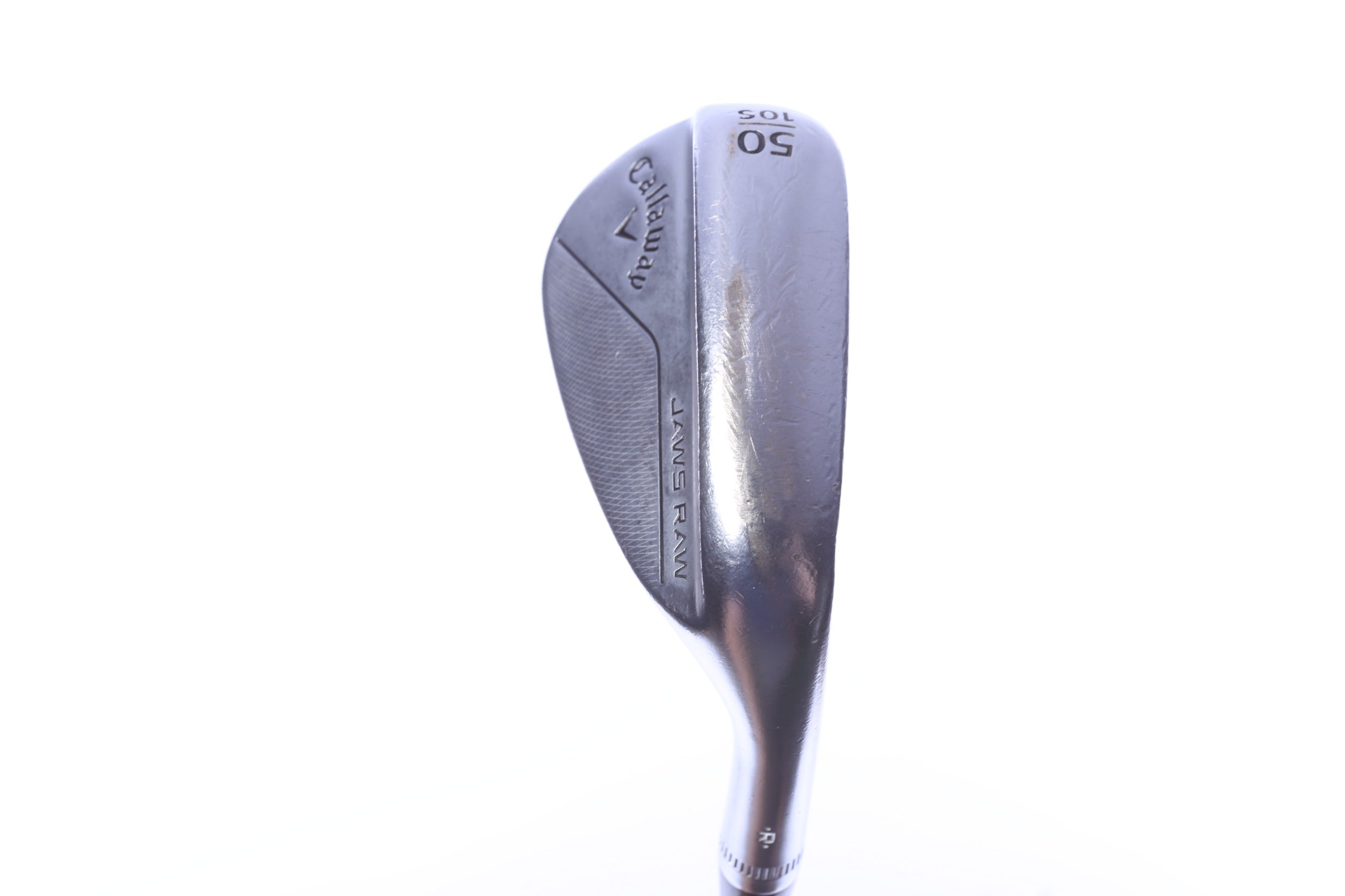 Used Callaway JAWS Raw Chrome Gap Wedge - Right-Handed - 50 Degrees - Wedge Flex-Next Round