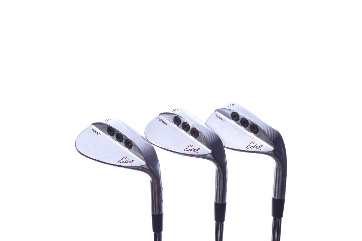 Used Edel SMS Wedge Set - Right-Handed - 50*, 54*, 60* - Stiff Flex