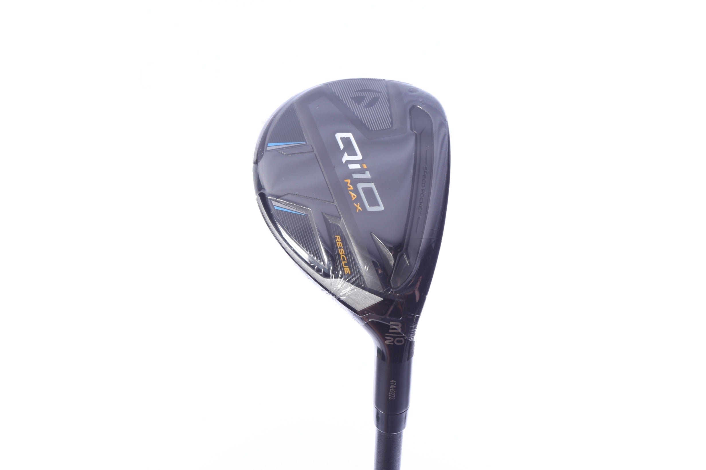 TaylorMade Qi10 MAX 3H Hybrid - Right-Handed - 20 Degrees - Regular Flex
