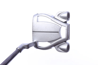 Used TaylorMade Spider Tour Silver Double Bend Putter - Right-Handed - 34 in - Mallet
