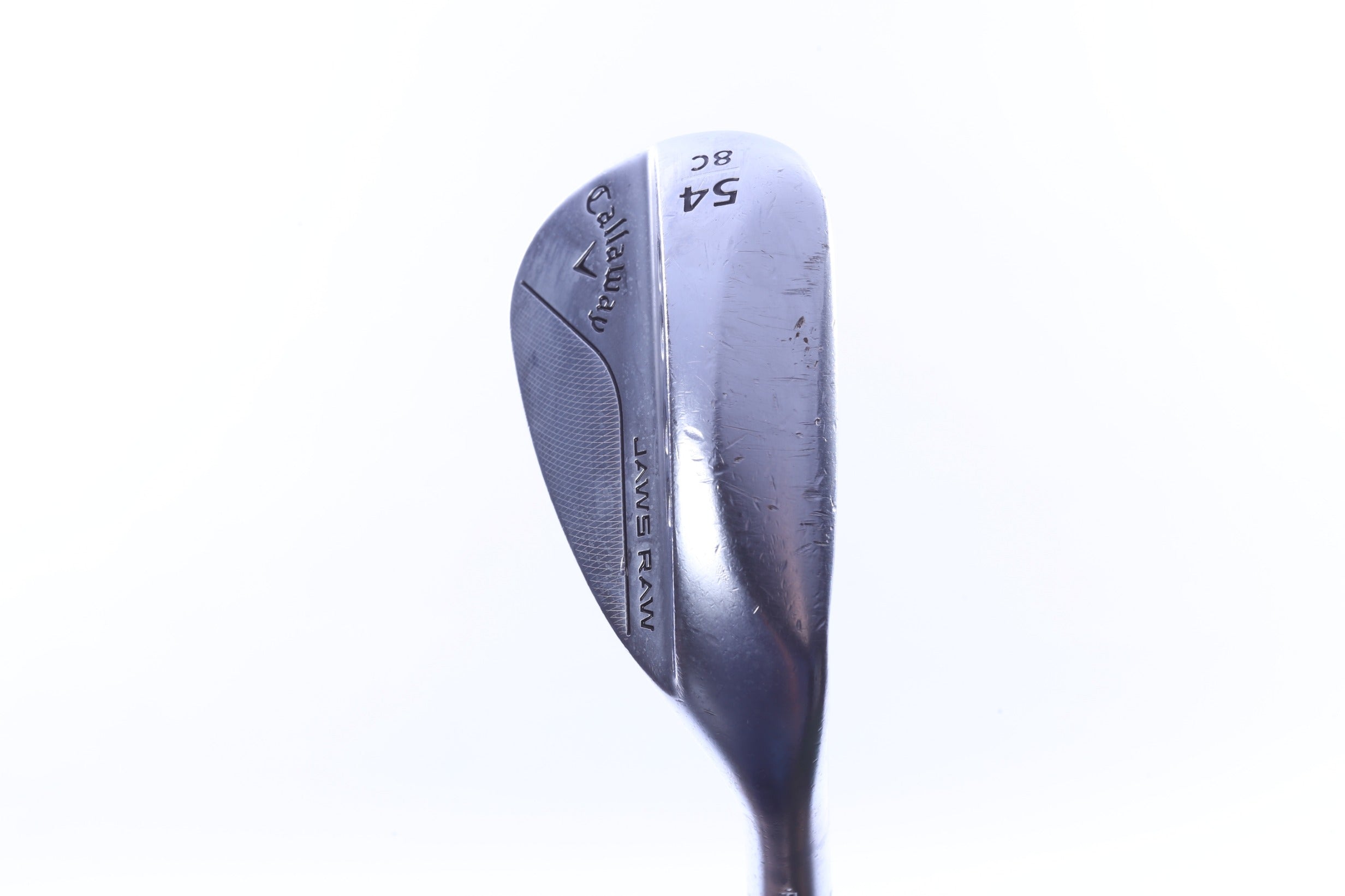 Used Callaway JAWS Raw Chrome Sand Wedge - Right-Handed - 54 Degrees - Wedge Flex-Next Round