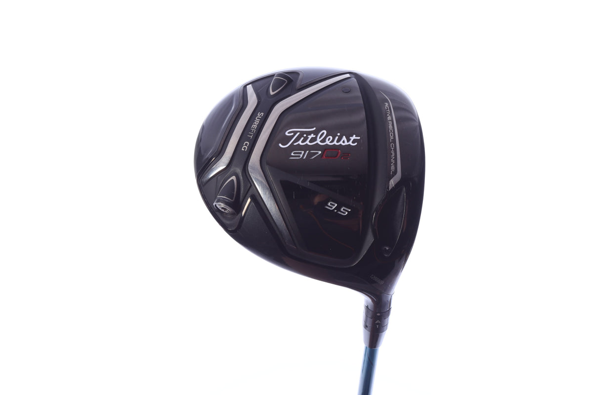 Used Titleist 917 D2 Driver - 9.5 Degrees - Stiff Flex Project X Evenflow - Right-Handed