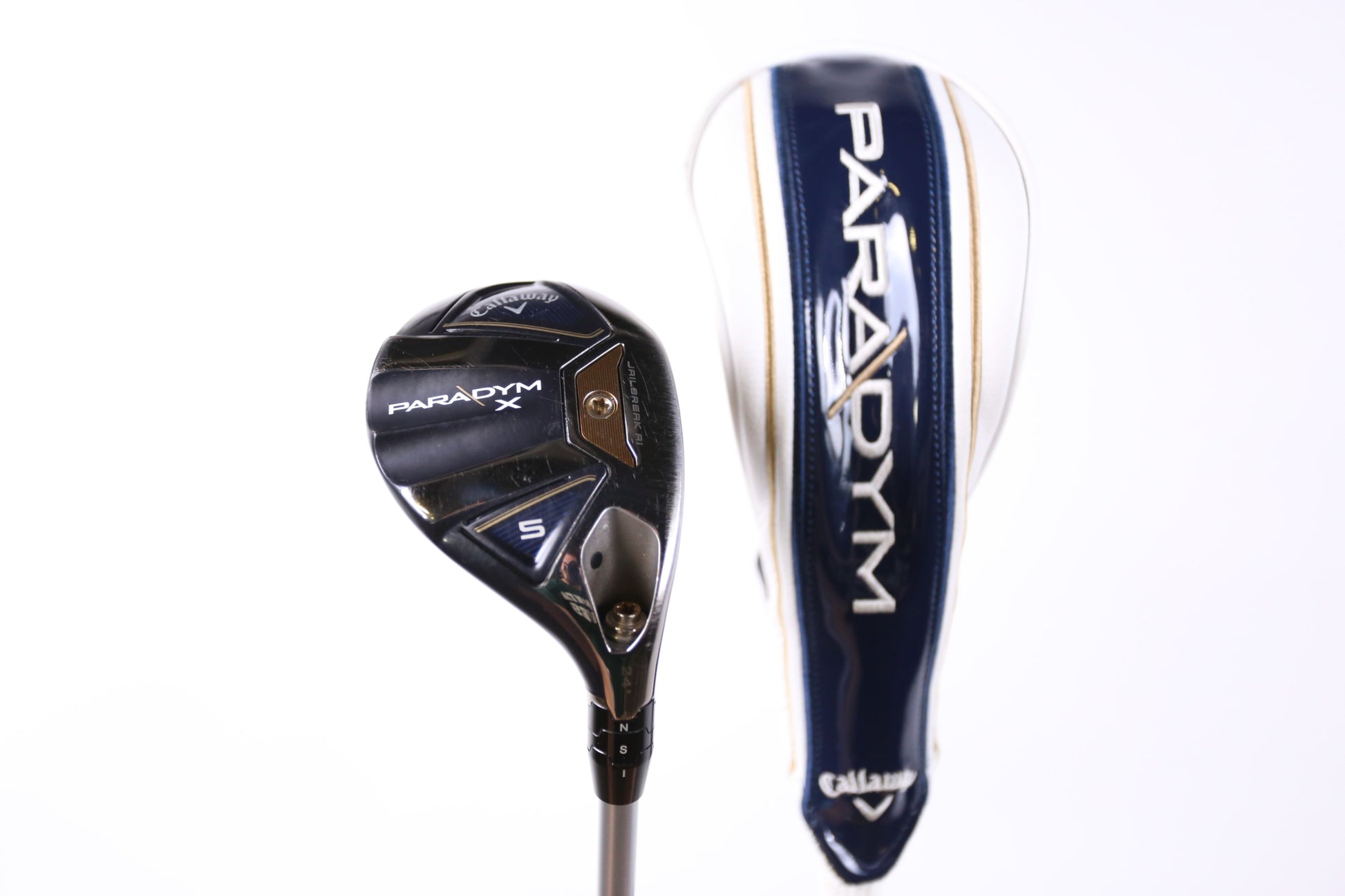 Used Callaway Paradym X 5H Hybrid - Right-Handed - 24 Degrees - Seniors Flex-Next Round