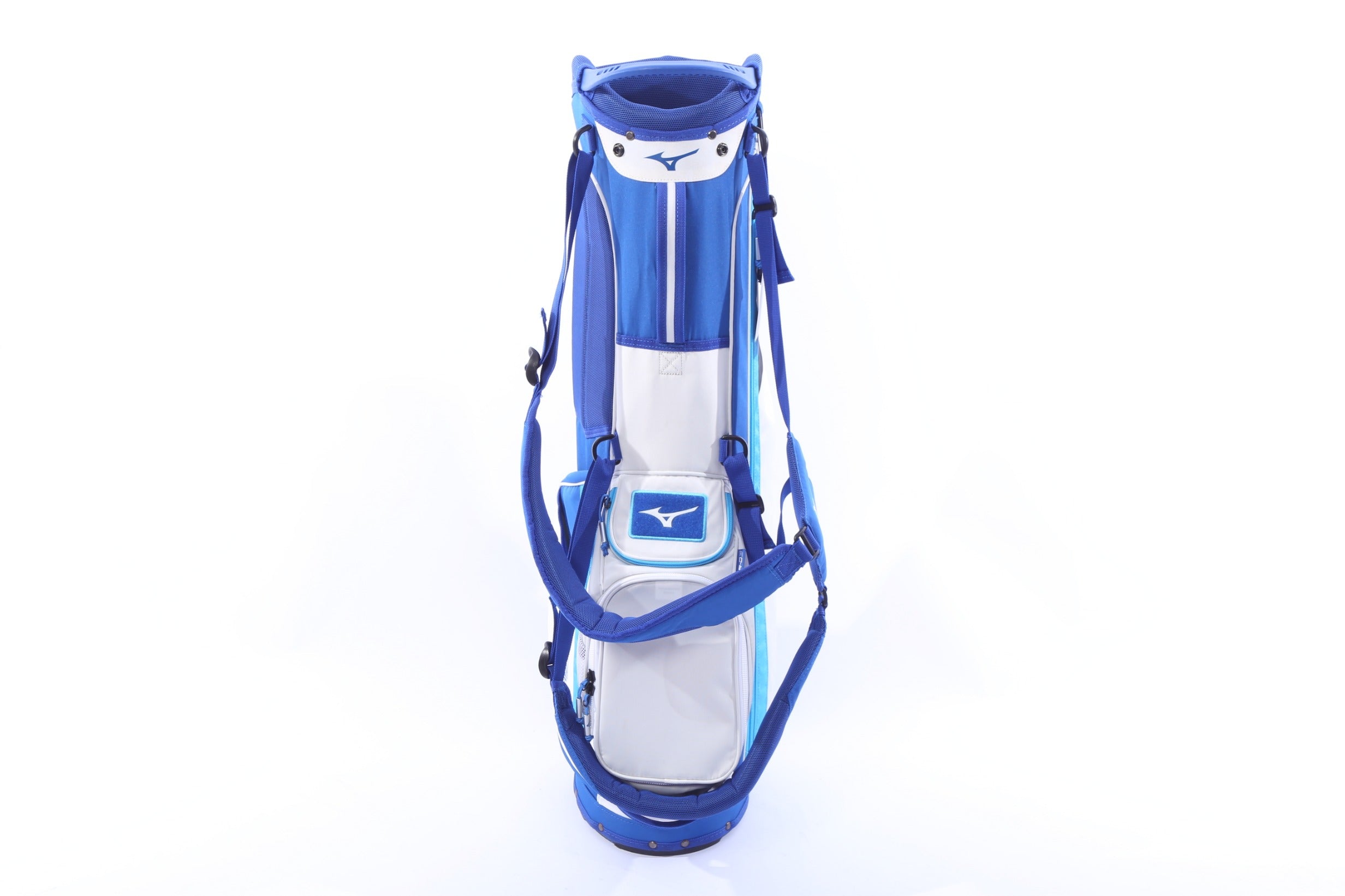 Used Mizuno 2022 BR-D3 Multicolor Stand Bag - 5-Way - 5 Pockets - Rain Cover Included-Next Round