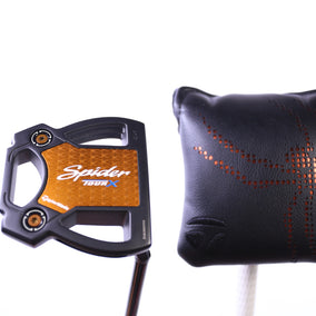 Used TaylorMade Spider Tour X Black Slant Putter - Right-Handed - 35 in - Mallet-Next Round