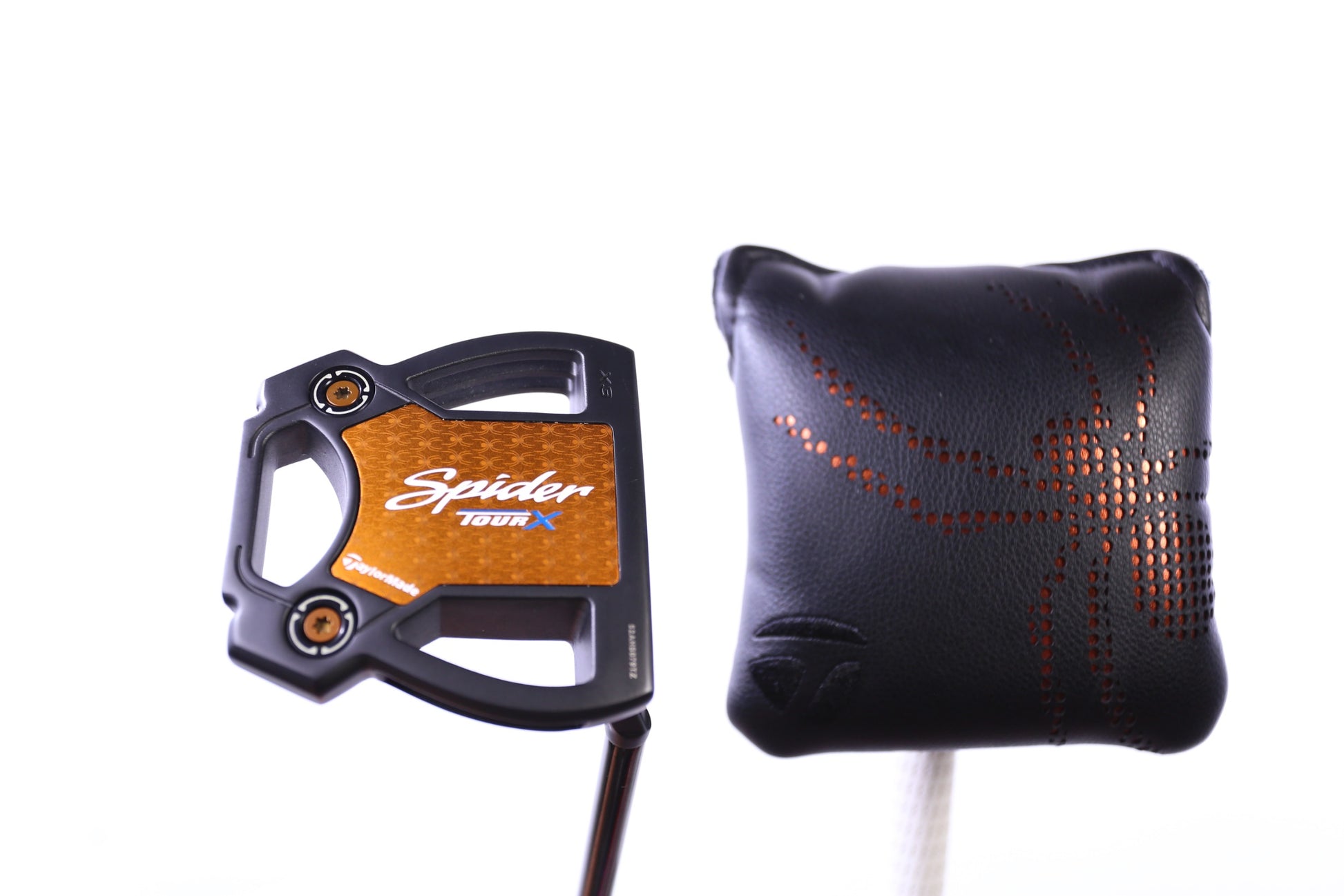 Used TaylorMade Spider Tour X Black Slant Putter - Right-Handed - 35 in - Mallet-Next Round