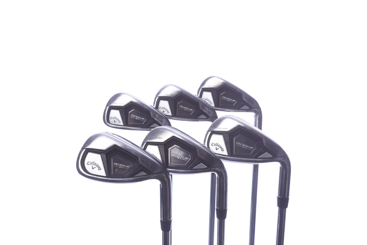 Used Callaway Rogue ST MAX Iron Set - Right-Handed - 5-PW - Regular Flex-Next Round
