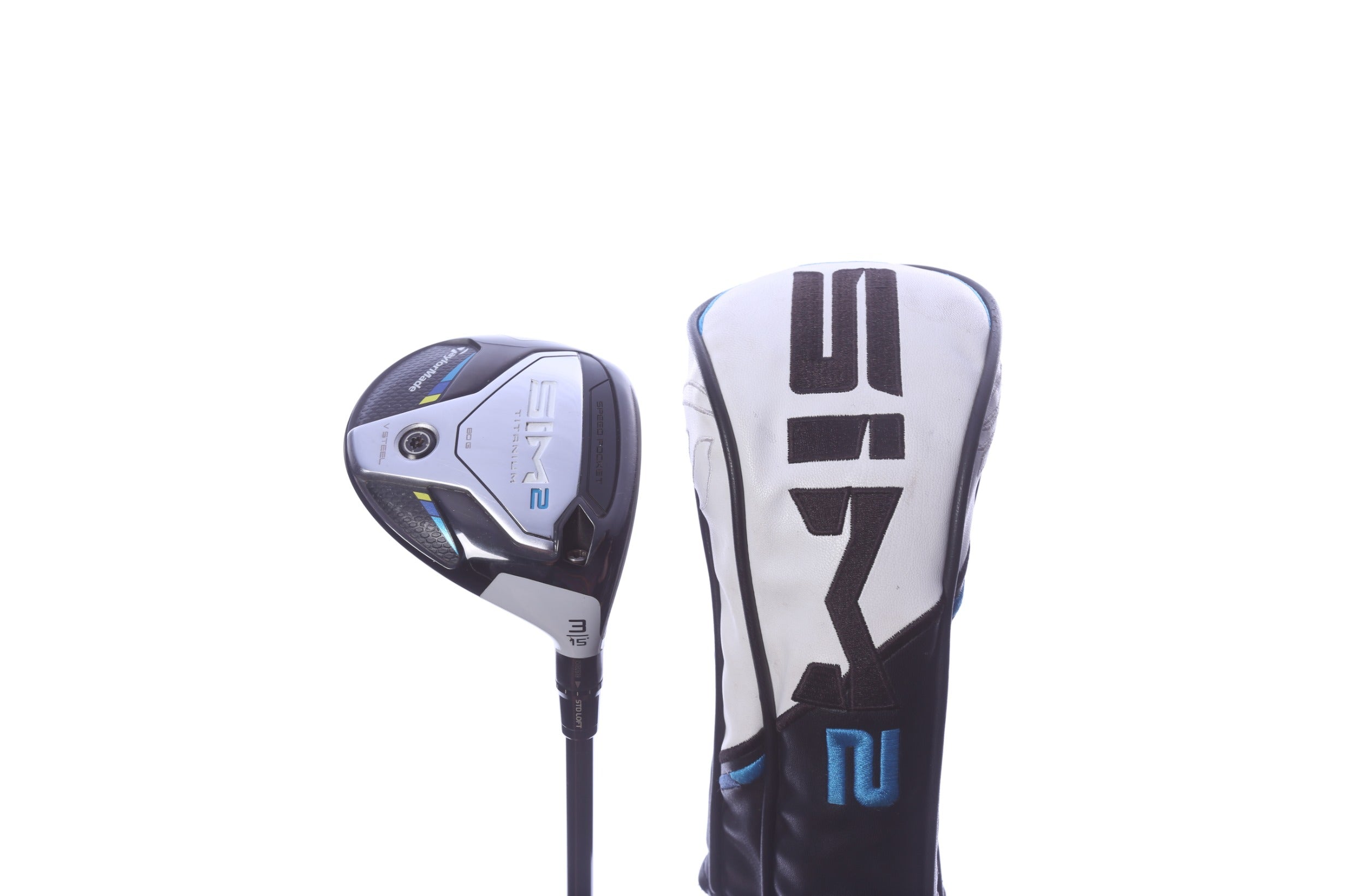 Used TaylorMade SIM2 Titanium 3-Wood - Right-Handed - 15 Degrees - Extra Stiff Flex