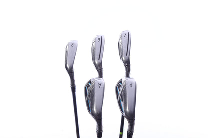 Used TaylorMade SIM MAX OS Iron Set - Right-Handed - 7-PW, AW - Ladies Flex-Next Round