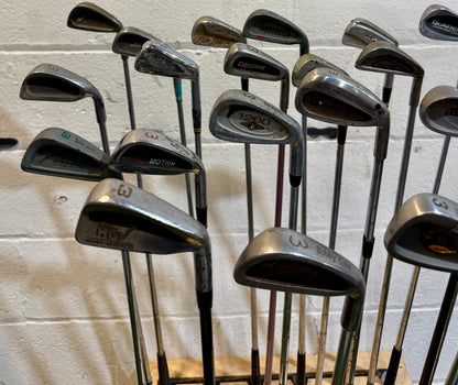 Wholesale Lot of 45 Golf Clubs - Assorted Single Irons-Next Round