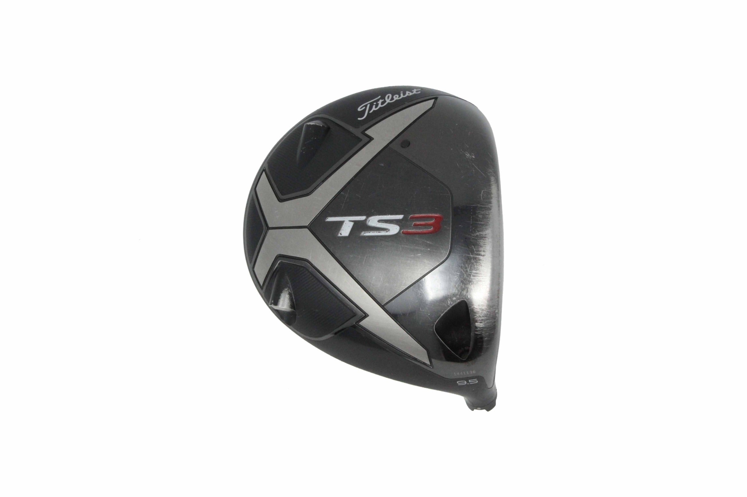 Used Titleist TS3 Driver - HEAD ONLY - Right-Handed - 9.5 Degrees