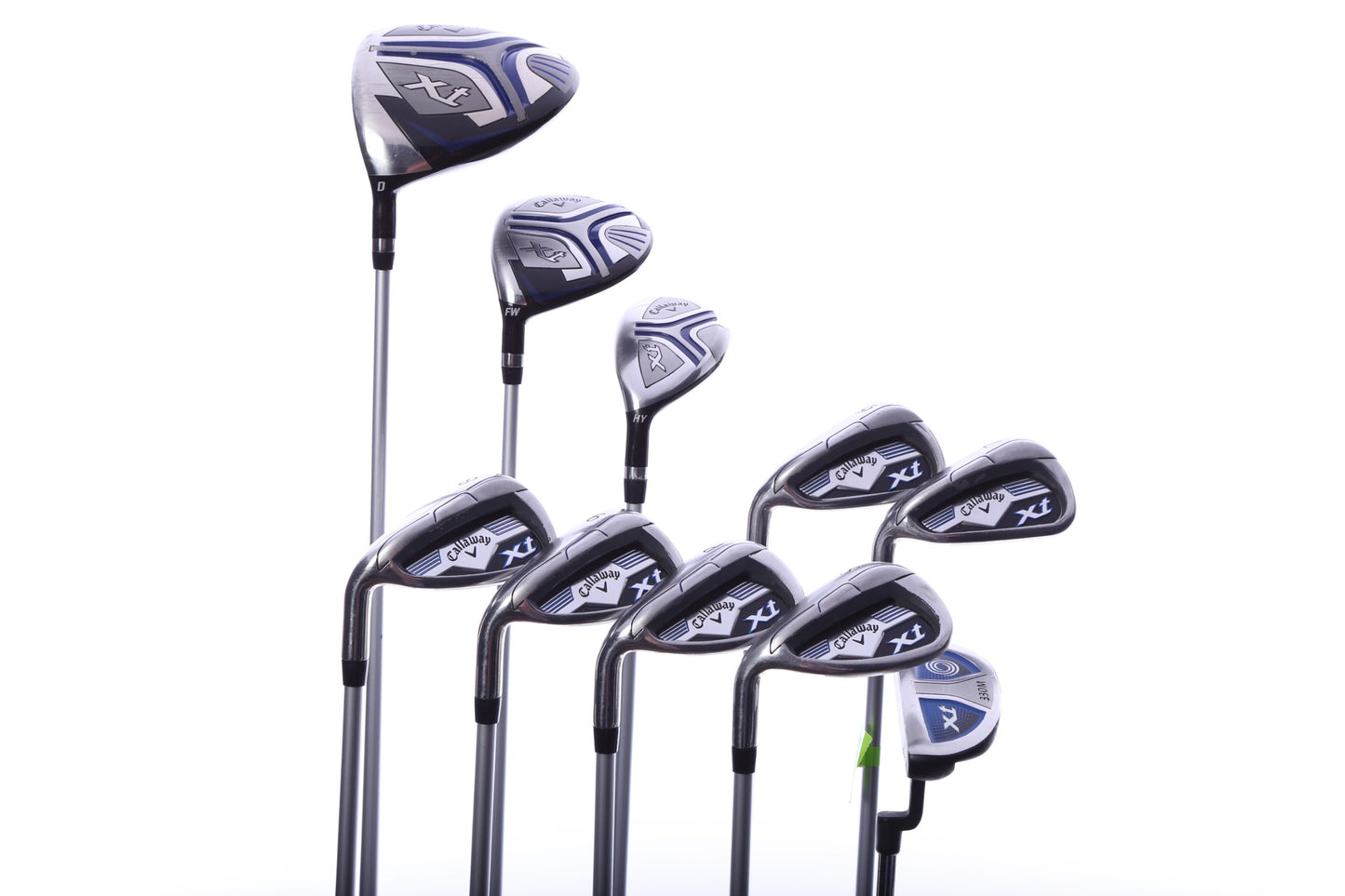 Used Callaway XT Kids Set - Left-Handed - 1W, FW, HY, 6-PW, SW, Putter - Youth Flex-Next Round