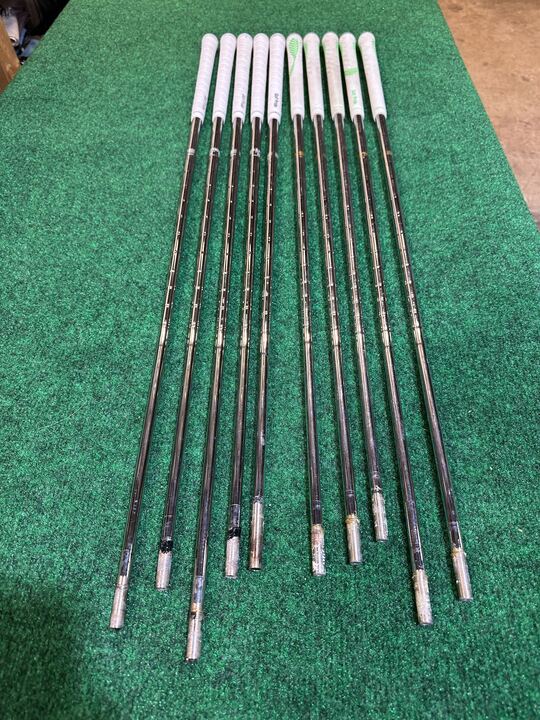 Wholesale Lot of 10 NS Pro Steel Fitting Shafts No Tips-Next Round