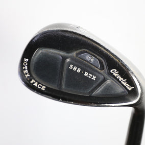 Used Cleveland 588 RTX CB Black Pearl Sand Wedge - Right-Handed - 56 Degrees - Stiff Flex-Next Round