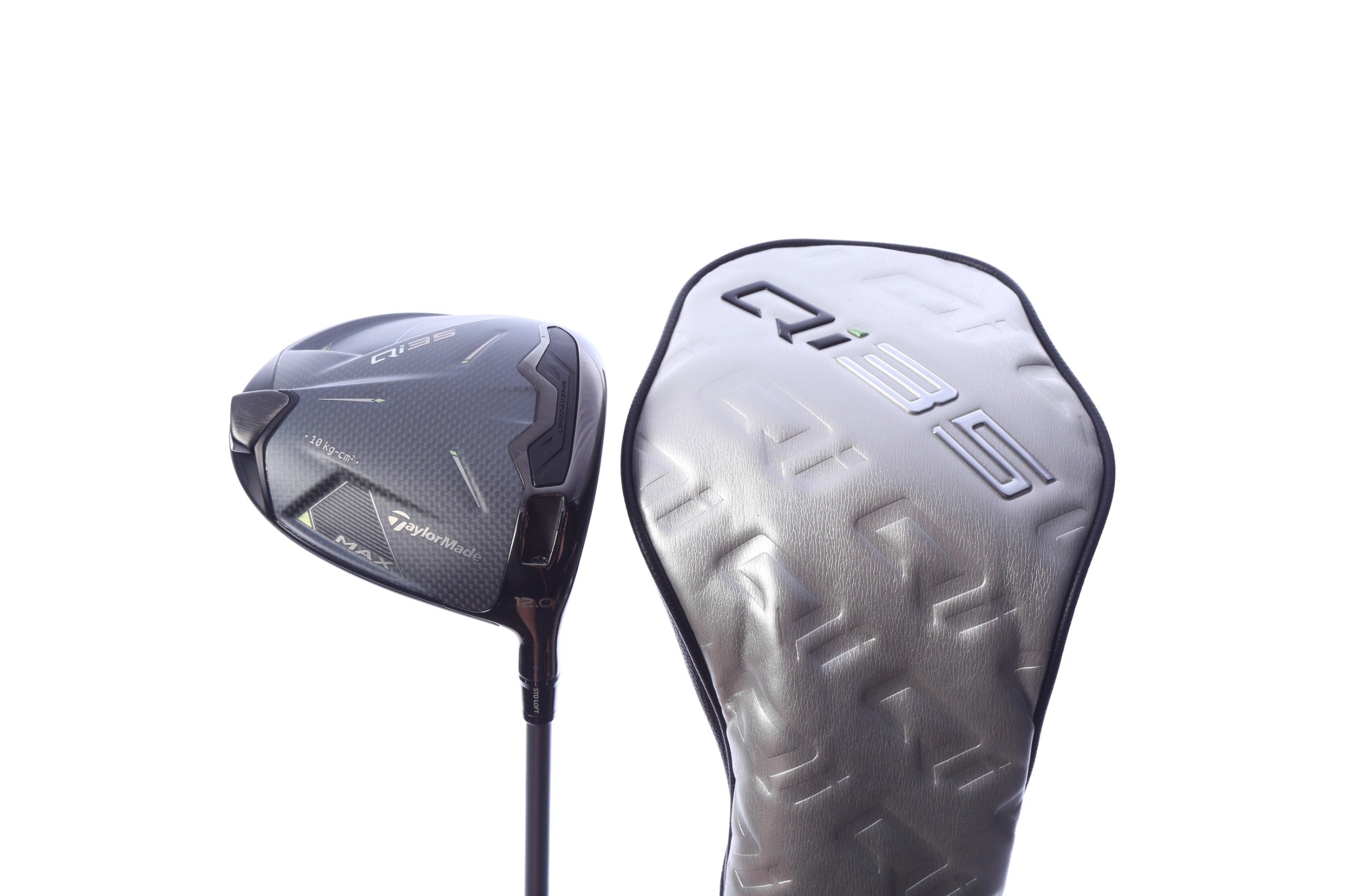 Used TaylorMade Qi35 MAX Driver - 12 Degrees - Seniors Flex Fujikura Air Speeder - Right-Handed