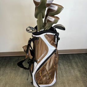 Used Adams Idea a7OS Complete Set - Right-Handed - 1W. 5W, 5H, 7i, 9i. SW - Ladies Flex-Next Round