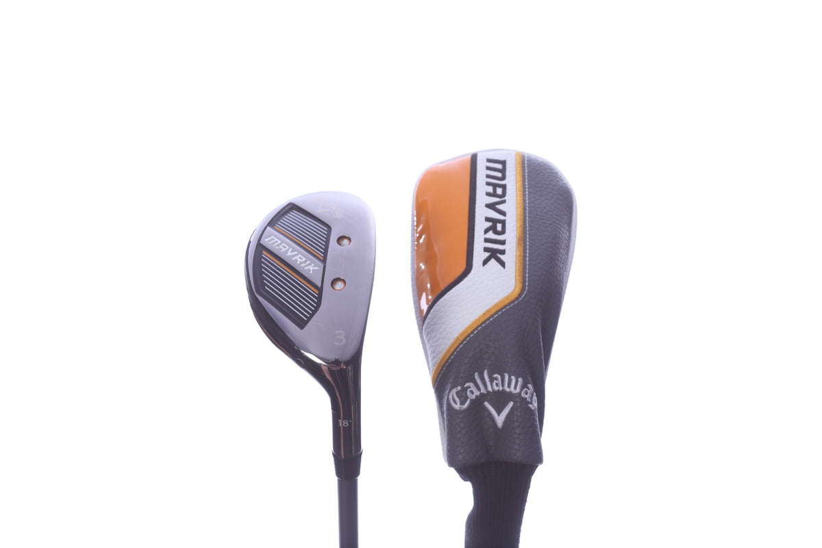 Used Callaway Mavrik 3H Hybrid - Right-Handed - 18 Degrees - Stiff Flex