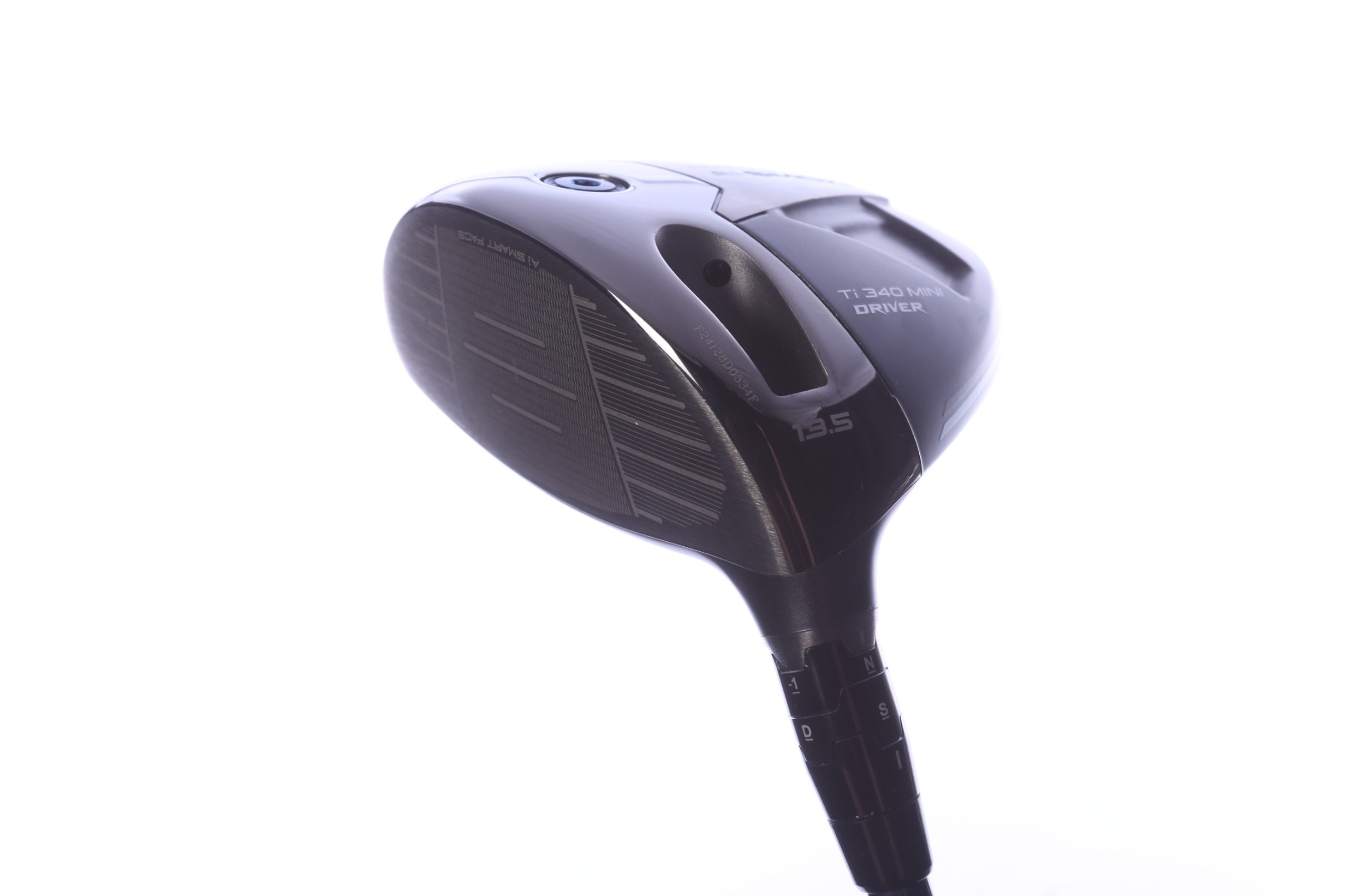 Used Callaway Paradym Ai Smoke Ti 340 Mini Driver - 13.5 Degrees - Stiff Flex Project X Denali - Left-Handed